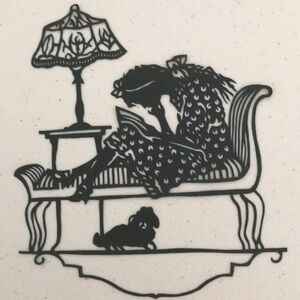 💖 Handmade PaperCut Silhouette Scherenschn…